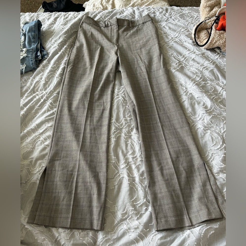 Rachel Zoe Hi-Rise Straight Leg Pant (missing button) size 8